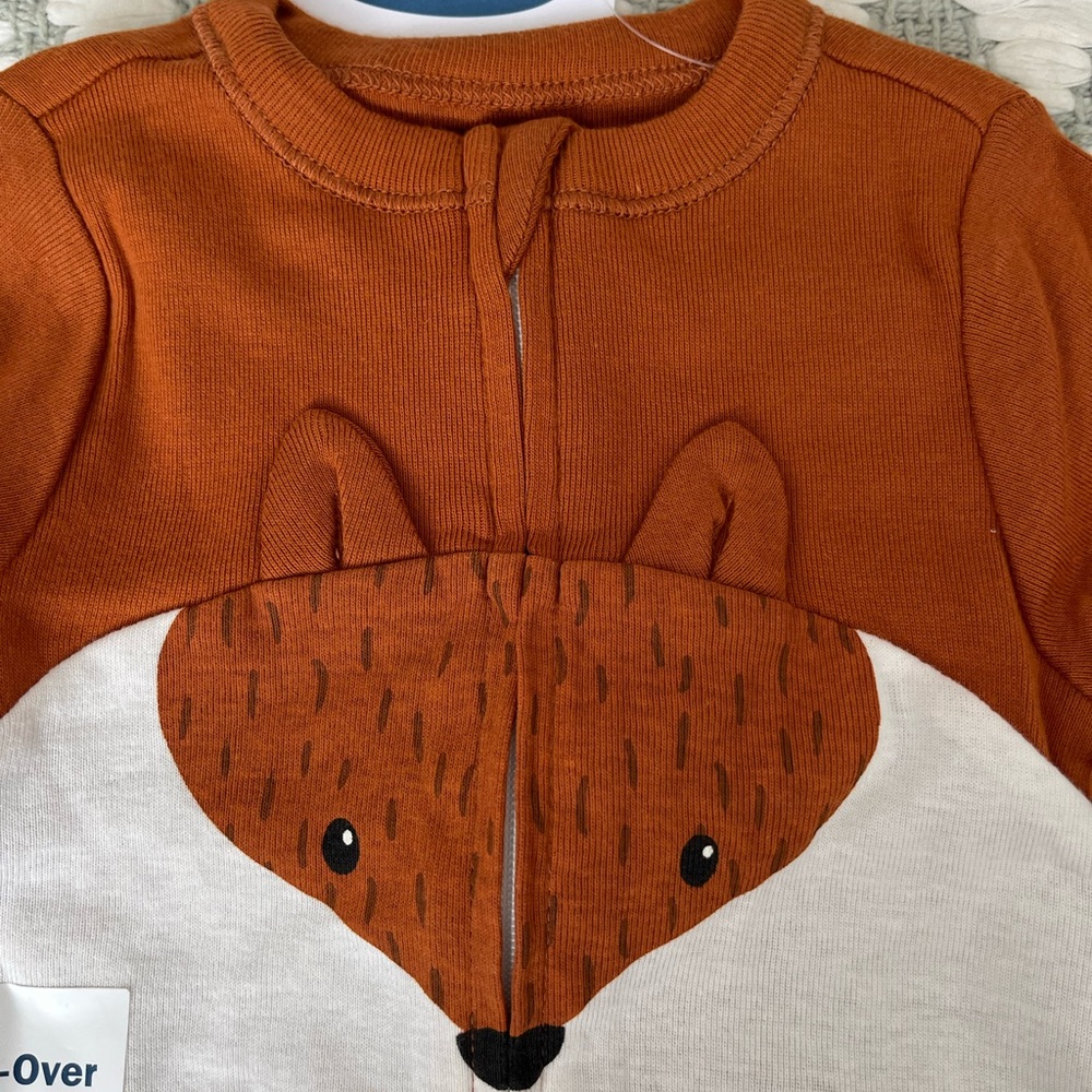 Old Navy | NWT 0-3m Fox Onesie - Picture 2 of 5